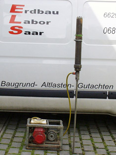 leichte Rammsonde (DPL) messen rammsondierung 2